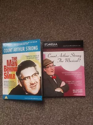 2 Count Arthur Strong DVDs - The Man Behind The Smile -- The Musical? • £8