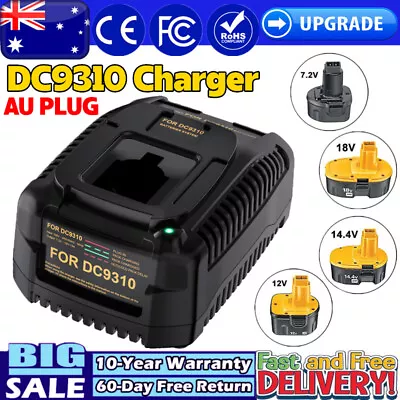 DC9310 Charger For DeWalt XRP 7.2V-18V Ni-MH Battery DC9096 DC9098 DC9099 DW9095 • $35.99