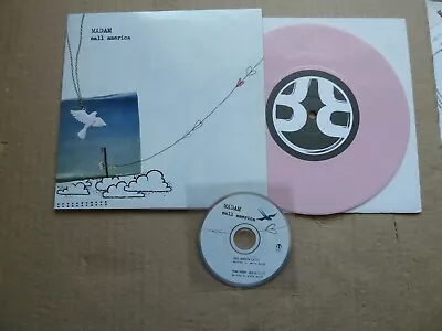 £4 • Buy Madam - Call America / Some Other Elvis - 7  P/s Pink Vinyl With 3  Cd Single