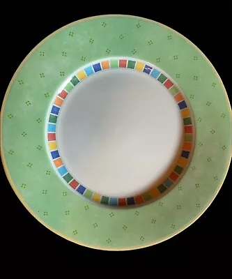 Villeroy And Boch Twist Alea Verde 10.5” Dinner Plates 12 Available • $25