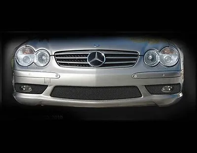 Mercedes SL55 SL 55 Lower Mesh Grille 3 Pcs Set For Bumper 2003 2004 2005 2006 • $175