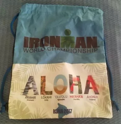 Ironman World Championship Triathlon Backpack Sling Bag 2017 • $12