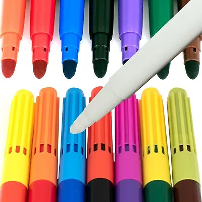 16x MAGIC COLOUR CHANGING FELT TIP PENS Art Craft Kid Child Marker Colouring Toy • £5.48
