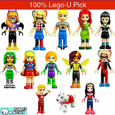 Lego DC Super Hero Girls Minifigures Harley Quinn Batgirl Poison Ivy Supergirl • $10.26