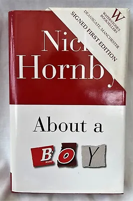£15 • Buy Nick Hornby - About A Boy - Signed First Edition