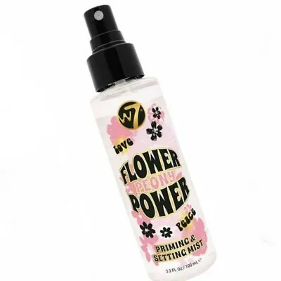 W7 Flower Power Priming & Setting Spray Mist - Peony • £7.95