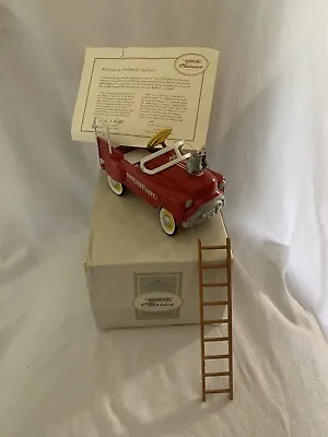 Hallmark Kiddie Car Classics Murray Fire Truck Limited Edition 1991 With Box Lrg • $31.98