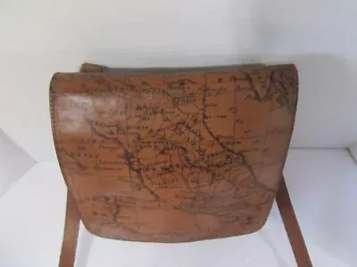 Patricia Nash $129.  NWT Granada Leather Crossbody Bag Signature Map Print • $39.99