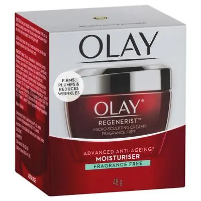 $30 • Buy Olay Regenerist Micro-sculpting Cream Moisturiser 48g FRAGRANCE-FREE