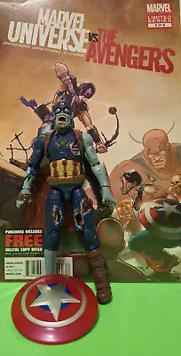 Marvel Legends ZOMBIE CAPTAIN AMERICA WHAT IF ? KHONSHU BAF + M. U. VS. AVENGERS • $19.99