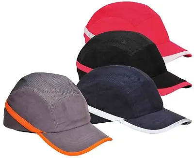 Portwest Vent Cool Protective Bump Cap Hard Hat Safety Work Wear Baseball PW69 • £10.93