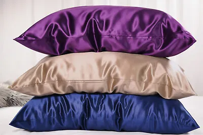 CELESTIAL SILK 100% Pure Mulberry Silk Pillowcase Premium 25 Momme 30 Colors • $43.99