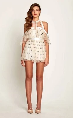 $100 • Buy Brand New With Tags Alice McCall Cowboy Tears White Playsuit AU 4 