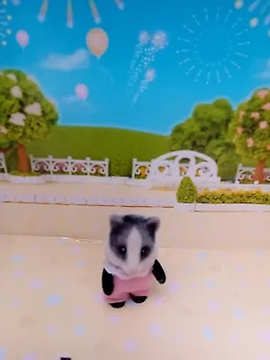 Sylvanian Families Baby Underwood Badger  Standing Figure Calico Vgc • £8.50