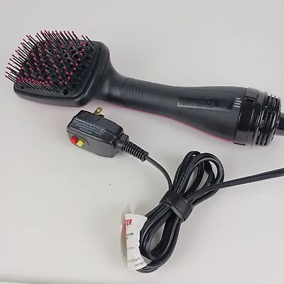 Revlon One Step Hair Brush Dryer And Styler Black Blow Dryer Model RVDR5212 • $21.24