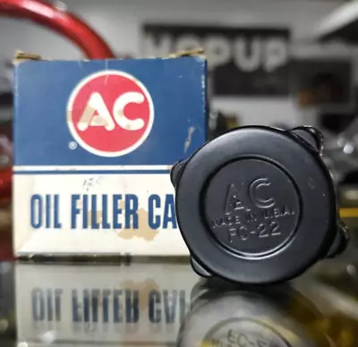 NOS 1964 Chevy AC FC-22 Road Draft Tube Oil Fill CAP Corvette 327 GM 409 Vtg Oem • $39.99