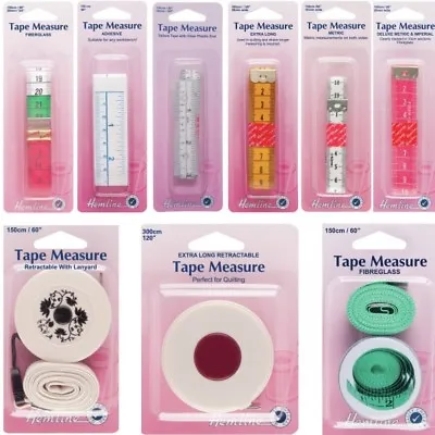 Hemline Selection Tape Measure Tailors Dressmaking Quilting • £6.10