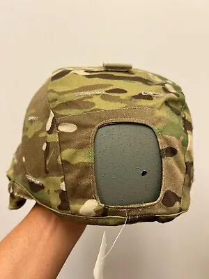 GENUINE USGI MULTICAM OCP ACH MICH ECH HELMET COVER W/ IR Tabs - SMALL/MEDIUM • $75