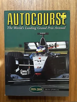 Autocourse 1999 - 2000 Formula One Grand Prix Annual Mika Häkkinen McLaren Merc • $85.50