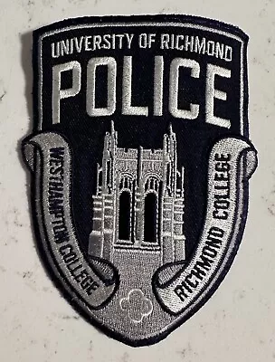 New Style University Of Richmond Police Patch • $5