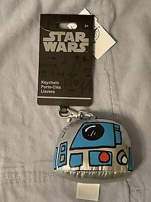 NEW Walt Disney R2-D2 Star Wars Stuffed Plush Keychain Bag Clip • $17.95