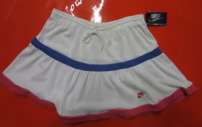 Vintage 1986 Nike Womens Tennis Skirt Activewear Large Blue Label W/Hang Tag NOS • $35