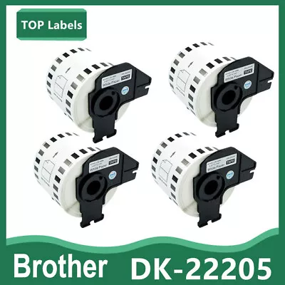 Address Labels Dk-22205 Compatible Brother Ql500 Ql560 Ql570 Ql580 Ql-1050n 1100 • $1.99