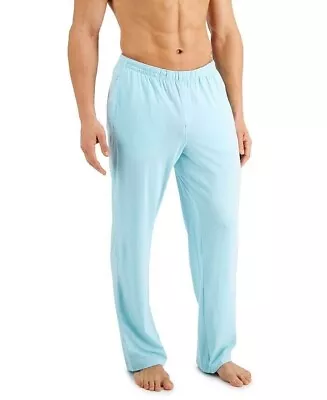 Alfani Men's Sleepwear Modal Lounge Quick-Dry Pajama Pants Alfatech Medium Blue • $10.20