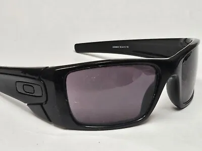 Oakley Fuel Cell Black On Black Thick Garage Sport Wrap Sunglasses • $13.50