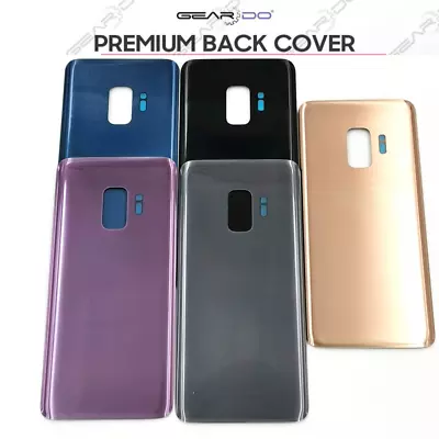 For Samsung S8 S8 Plus S9 S9 Plus Back Battery Cover + Adhesive Replacement • £6.68