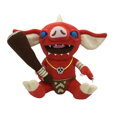 The Legend Of Zelda Breath Of The Wild Bokoblin Soft Stuffed Plush Doll Kids Toy • £10.87