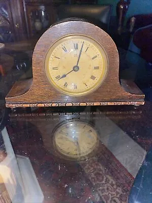 Art Deco HAC Hamburg American  Company Miniature Mantle Napoleons Hat Clock • £30