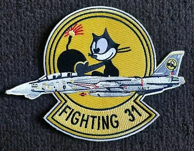 VF-31 TOMCATTERS Felix NAVY F-14 TOMCAT US Navy Fighter Squadron Patch • $16.57