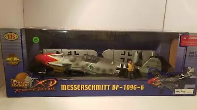 21st Century Toys WWII Messerschmitt BF-109G-6 ** RARE ** Red Nose Red Spinner • $750.99