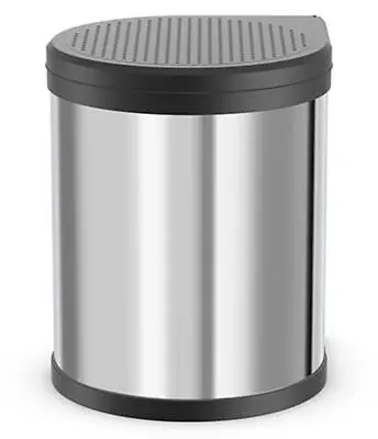 Hailo Compact Box Medium Bin Stainless Steel - 3555-101 *FREE NEXT DAY DELIVERY* • £35.99