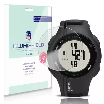 ILLumiShield Matte Screen Protector W Anti-Glare/Print 3x For Garmin Approach S1 • $10.95