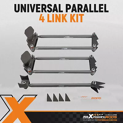 Universal Weld On Parallel 4 Link Suspension Kit For Classic Car Air Ride Bars • $298.27