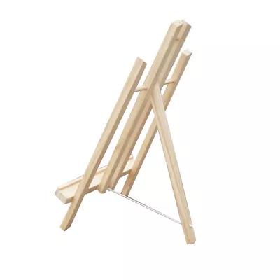 40cm Wooden Easel Wood Artist Easels Display Stand Art Painting Canvas Tripod • £9.22