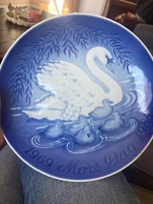 Mors Dag Mother's Day 1976 6  Swan Bing & Grondahl Denmark B&G Collector Plate • $15