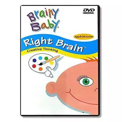 Brainy Baby: Right Brain - Creative Thinking - DVD By Brainy Baby - VERY GOOD • $4.52