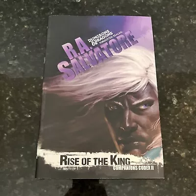 R.A. Salvatore Rise Of The King Signed 1st Print Hardcover Forgotten Realms 2014 • $49.99