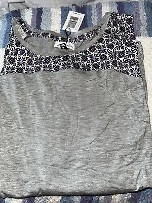 $14.99 • Buy Vera Bradley Pajama Jogger Top Lilac Foulard XL