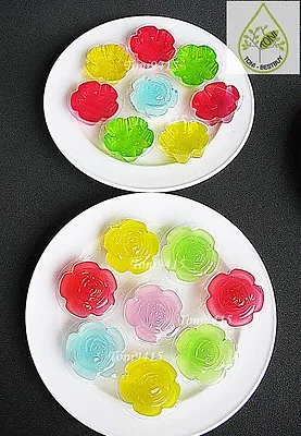 BEST Disposable Plastic Cups 100pcs.Container Flower Mini Jelly Cake Fruit • $11.99