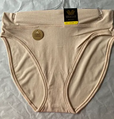 Nude Wacoal 871349 Ultimate Comfort Hi-Cut Briefs Sz. M-6 NWT • $10.95