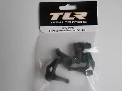 Team Losi Racing TLR 22-4 Front Spindle & Rear Hub Set TLR234015 • £6.50