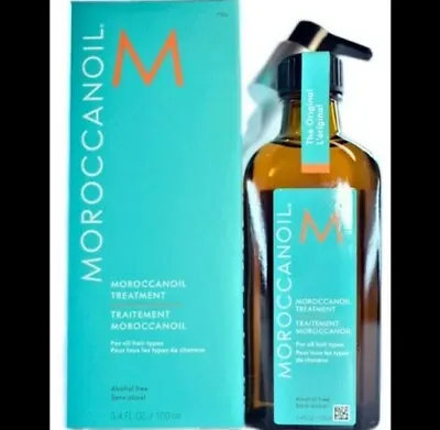 **NEW** Moroccanoil Hair Treatment 3.4 Oz / 100 Ml Moroccan Oil Pump Included • $32.99