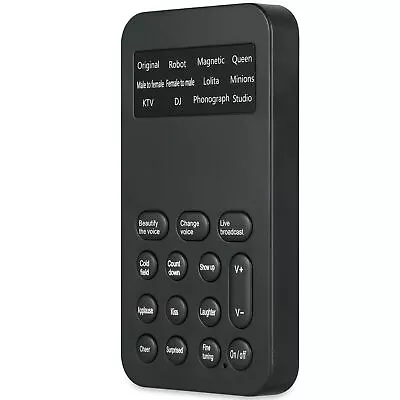 New Portable Wireless 8Multi Voice Changer Microphone Disguiser For Mobile Phone • $17.98