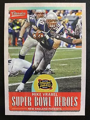 Mike Vrabel 2017 Panini Classics Super Bowl Heroes New England Patriots #SBH-MV • $1.99