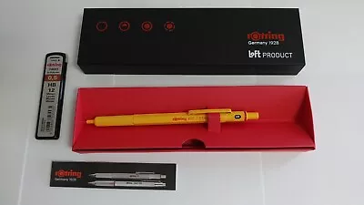 Rotring 600Loft Limited Edition Mechanical Pencil Yellow With New Box 0.5mm • $72.20
