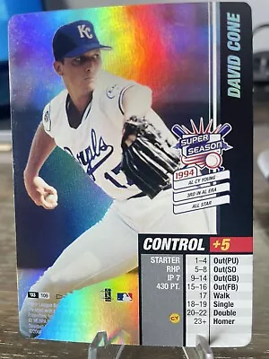 2003 MLB Showdown David Cone Super Season #109 Foil • $35